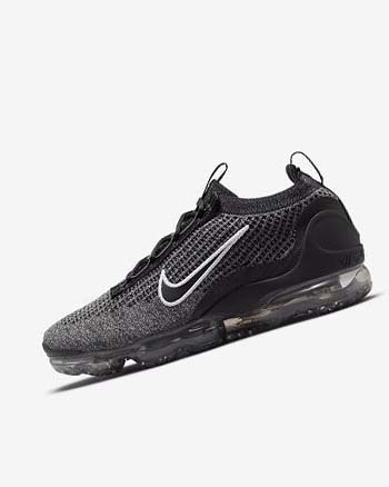 Nike Air VaporMax 2021 FK Negros Blancos Grises Oscuro Negros | MX 1186